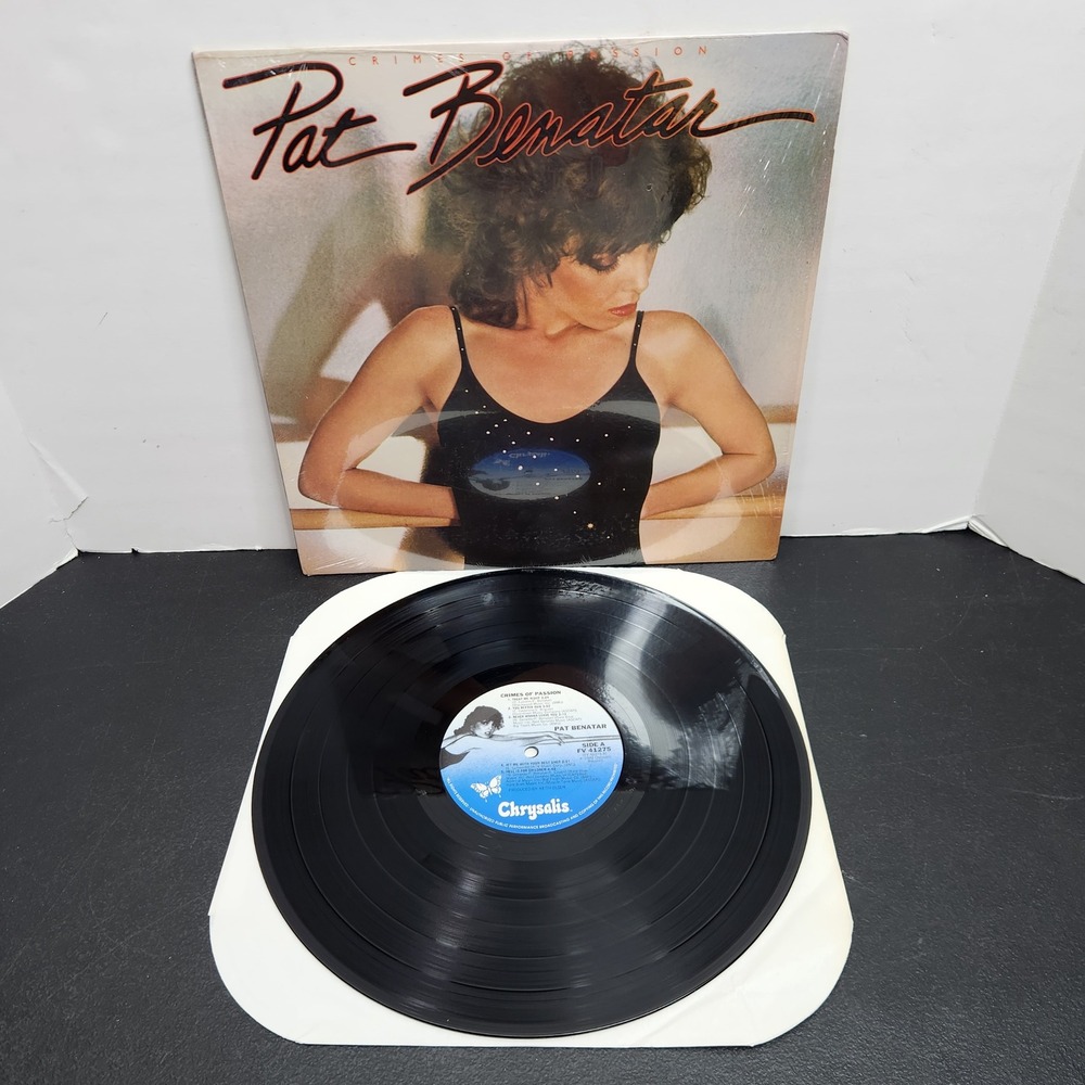 Pat Benatar Crimes of Passion Vinyl LP 1980 Chrysalis FV 41275 Rock Album